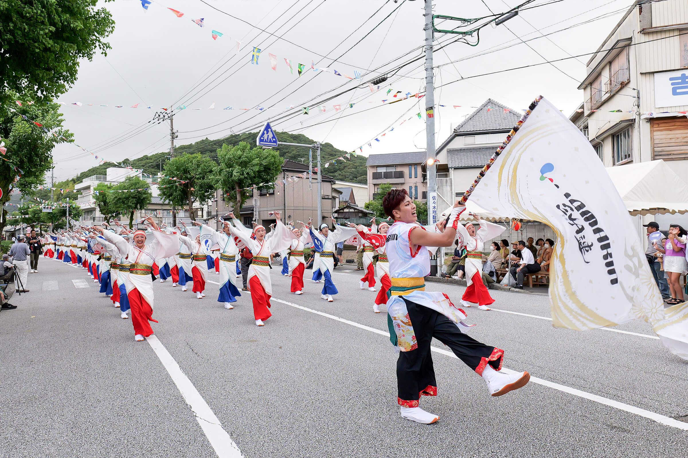 よさこい祭り 梅ノ辻競演場
