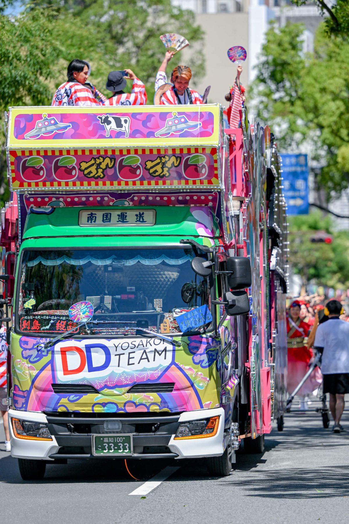 よさこい祭り 地方車